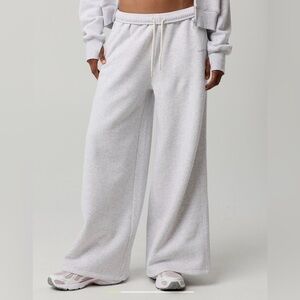 OFFLINE Cloud Fleece Gray baggy trouser (small, long)